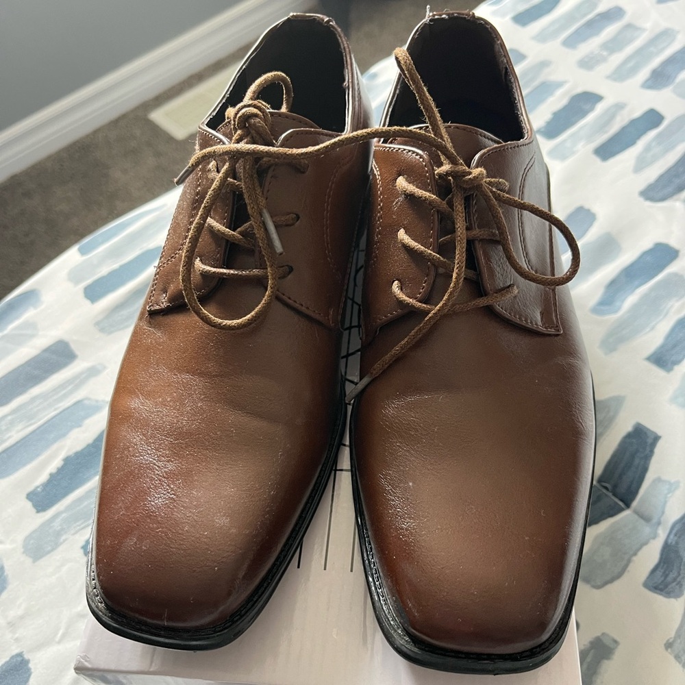 Classic Brown Leather Men's Shoes size 7